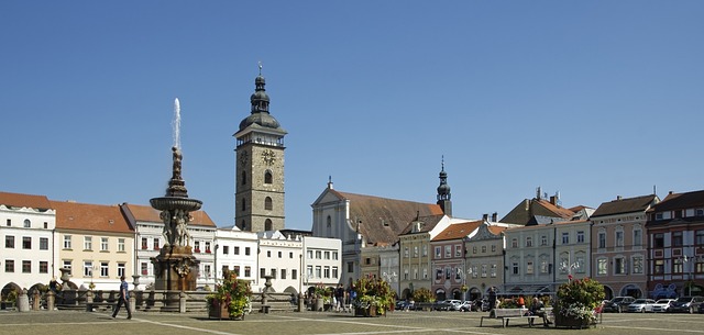 centrum Českých Budějovic